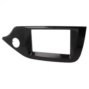 Autoradio-Blende 2-DIN Kia Cee'd 2012/04->2018 – Hochglanz-Schwarz