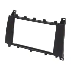 Autoradio-Blende 2-DIN Mercedes C-class (W203 Facelift) 2004 -> 2007 – Schwarz