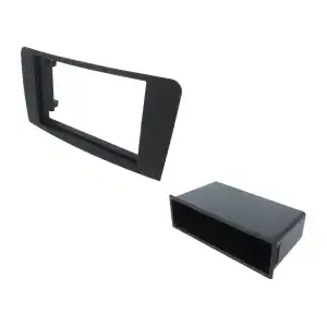 Autoradio-Blende 2-DIN Mercedes M-Class (W164) 2005->2011 – Schwarz