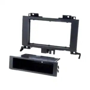 Autoradio-Blende 2-DIN Mercedes Sprinter (W906) 2006/04->2018 – Schwarz