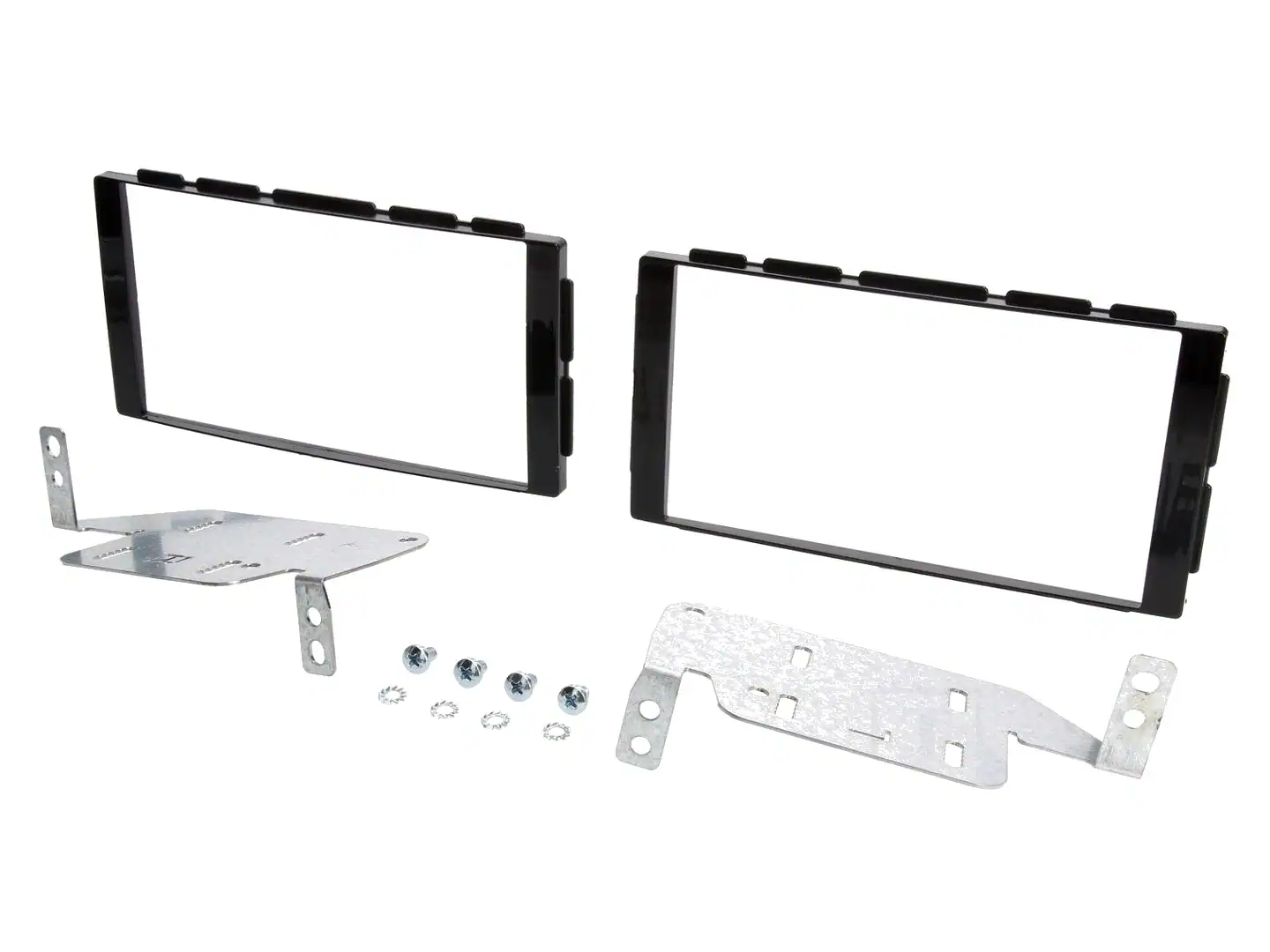 Autoradio-Blende 2-DIN Nissan Juke 05/2014->2019 – Hochglanz-Schwarz