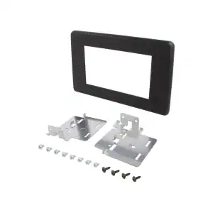 Autoradio-Blende 2-DIN Nissan NV400 2019->2021 – Schwarz
