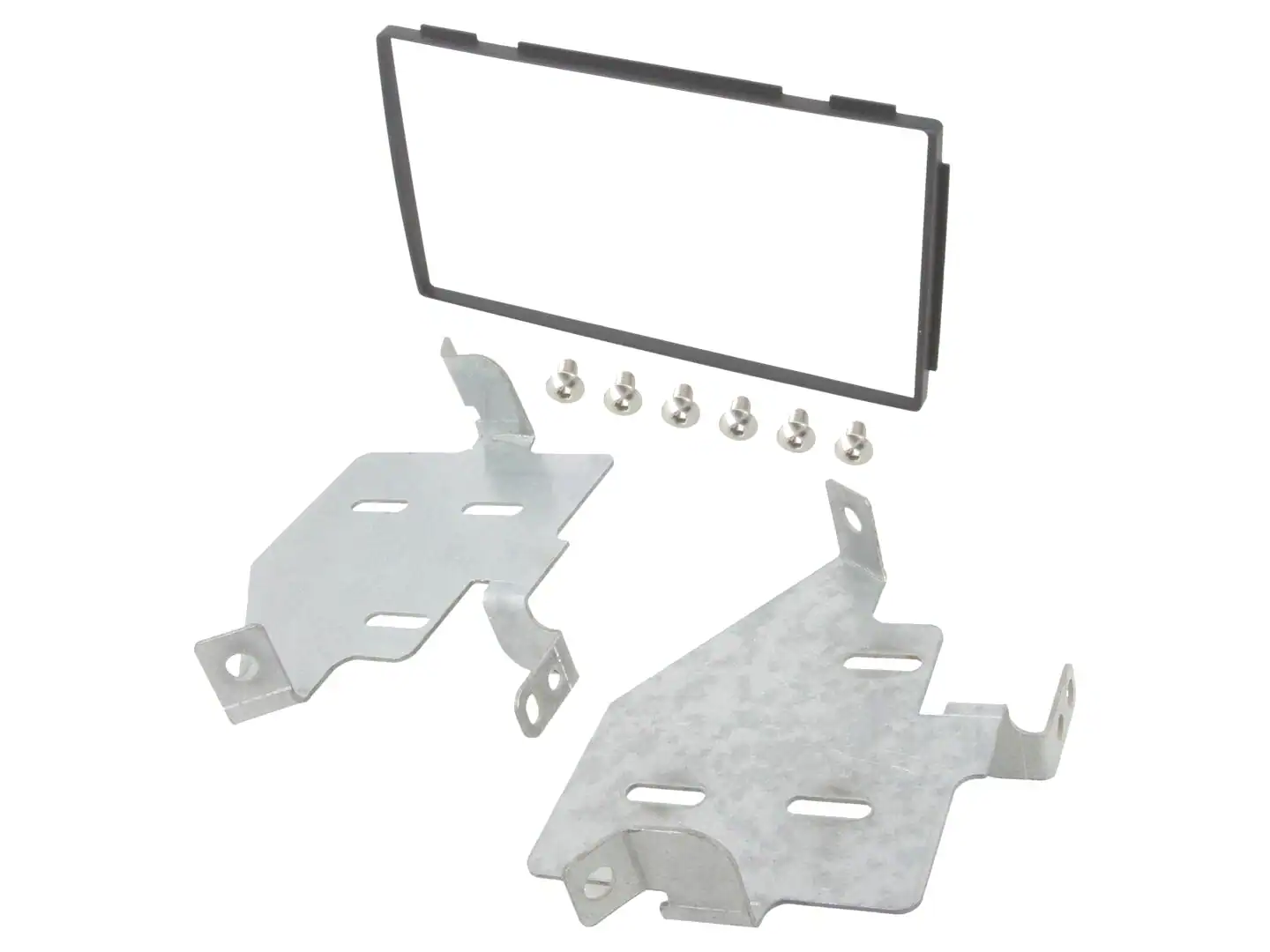 Autoradio-Blende 2-DIN Nissan Note (E11) 2006->2013 – Schwarz