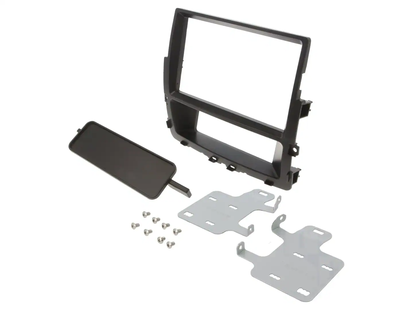 Autoradio-Blende 2-DIN Nissan Primastar 2011->2014 – Schwarz