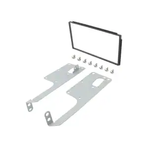 Autoradio-Blende 2-DIN Nissan X-Trail (T31) 2007->2014 – Schwarz