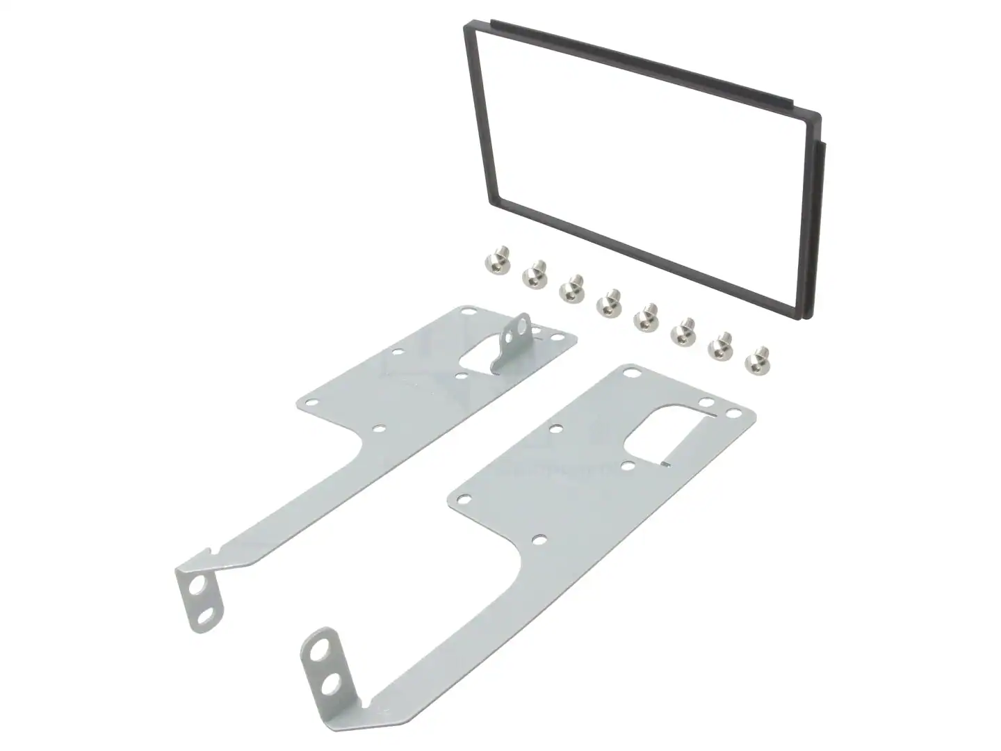Autoradio-Blende 2-DIN Nissan X-Trail (T31) 2007->2014 – Schwarz
