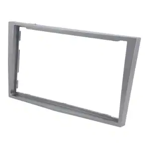 Autoradio-Blende 2-DIN Opel Astra 2004->2010 – Silber