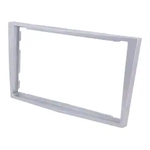 Autoradio-Blende 2-DIN Opel Astra 2004->2010 – Hellsilber