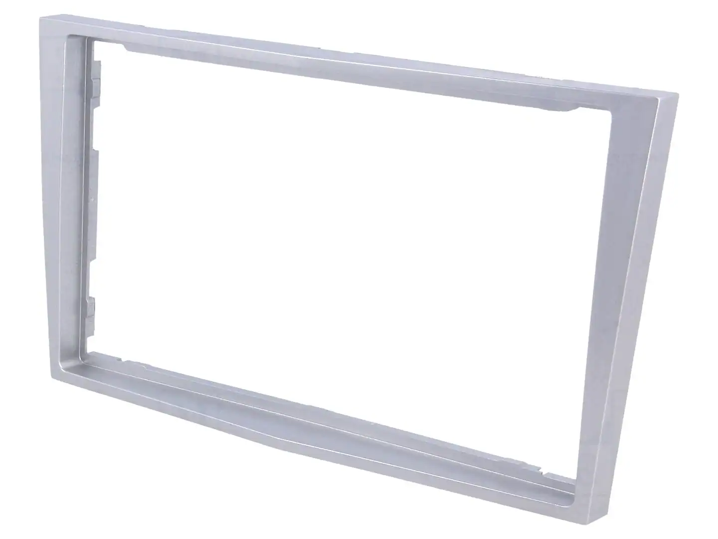 Autoradio-Blende 2-DIN Opel Astra 2004->2010 – Hellsilber