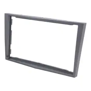 Autoradio-Blende 2-DIN Opel Astra 2004->2010 – Dunkelsilber