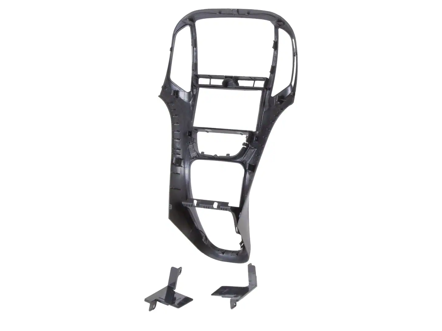 Autoradio-Blende 2-DIN Opel Astra J 2009->2015 – Perlschwarz – Bild 2