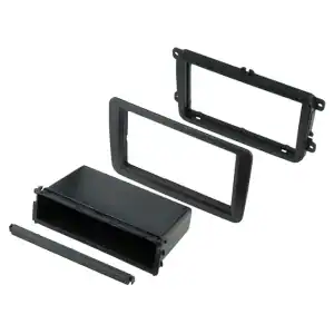 Autoradio-Blende 2-DIN Seat Alhambra 2010->2020 – Schwarz