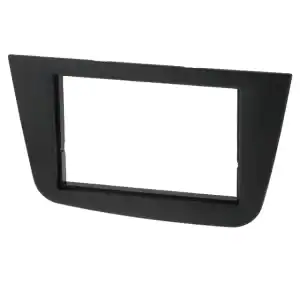 Autoradio-Blende 2-DIN Seat Altea 2004->2015 – Schwarz