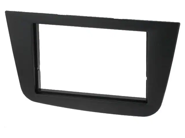 Autoradio-Blende 2-DIN Seat Altea 2004->2015 – Schwarz