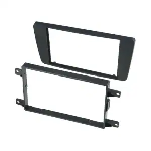 Autoradio-Blende 2-DIN Škoda Octavia II 2004-> 2008 – Schwarz