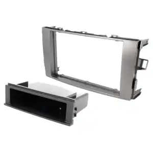 Autoradio-Blende 2-DIN Toyota Auris 2007->2012 – Anthrazit