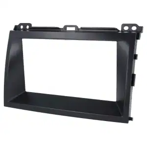 Autoradio-Blende 2-DIN Toyota Land Cruiser 120 2002->2009 – Schwarz