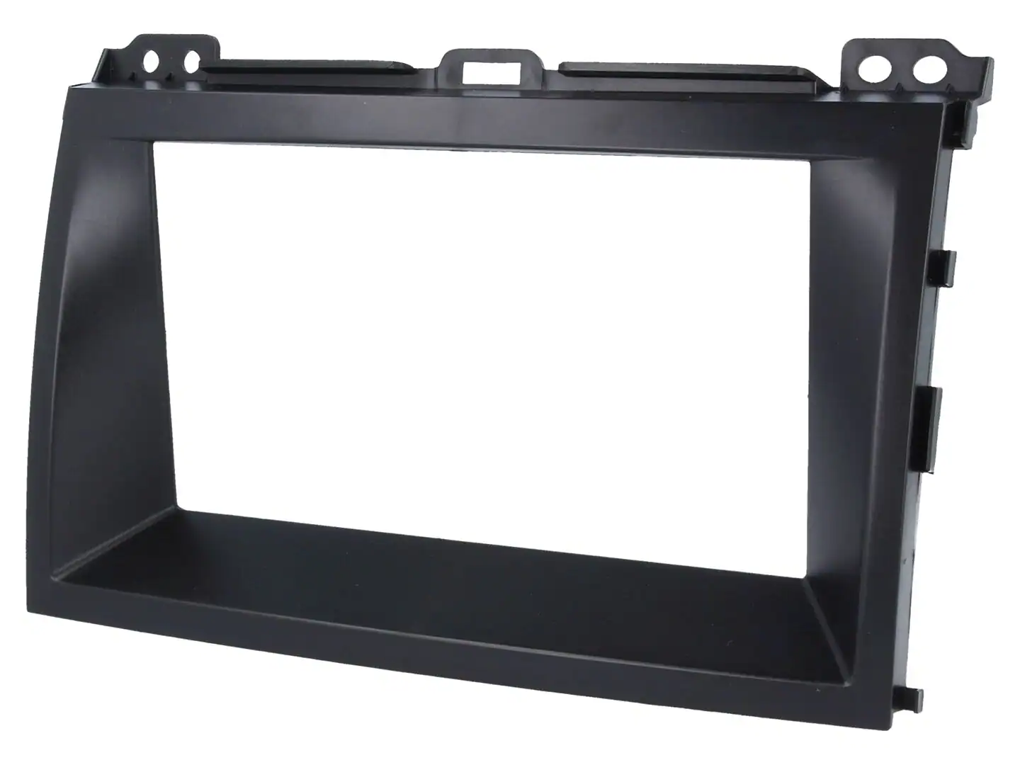 Autoradio-Blende 2-DIN Toyota Land Cruiser 120 2002->2009 – Schwarz