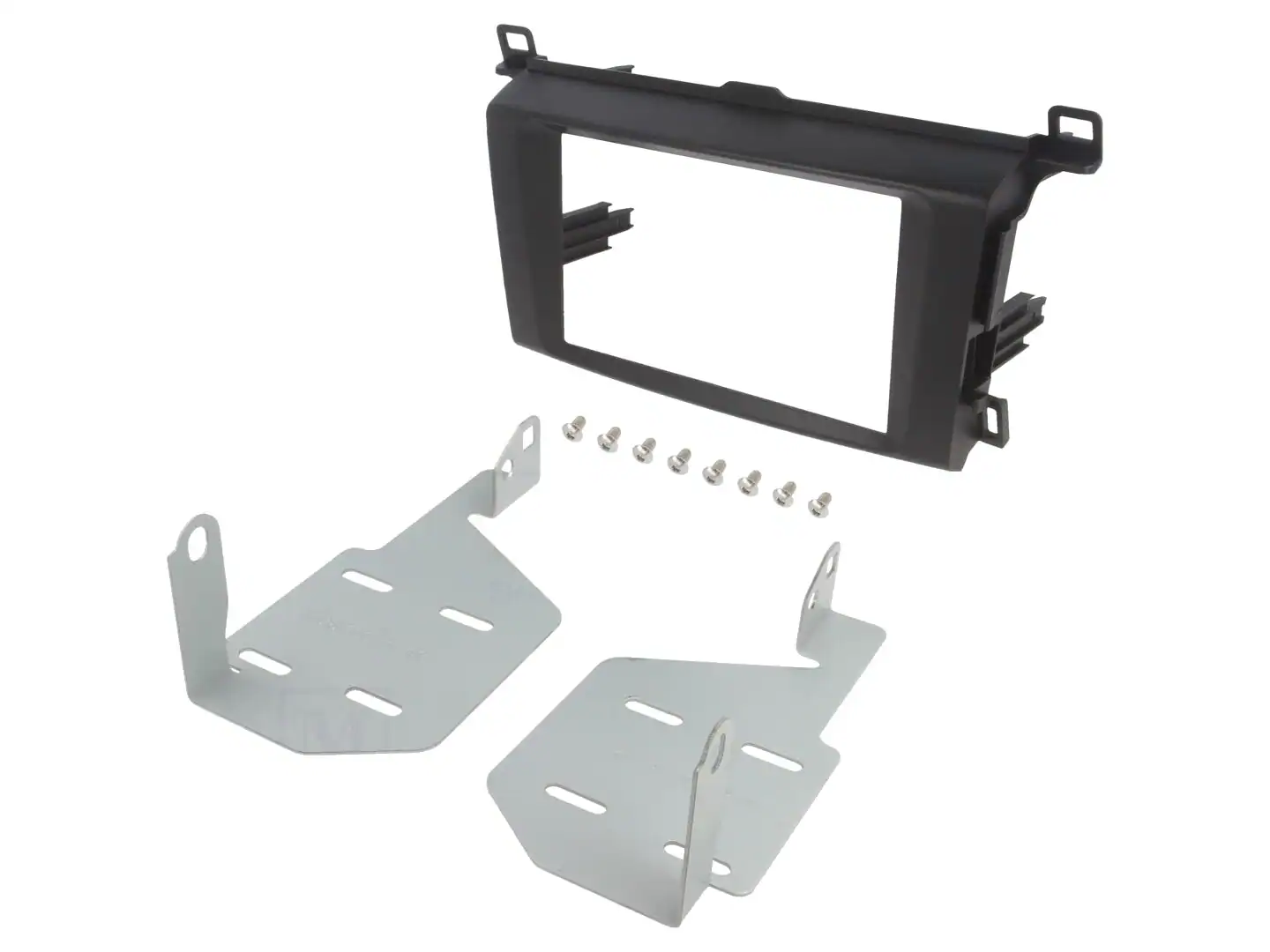 Autoradio-Blende 2-DIN Toyota RAV4 2013->2018 – Schwarz