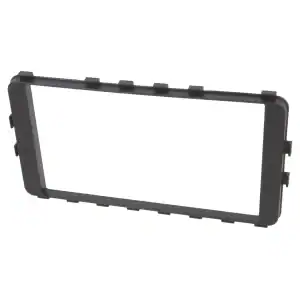 Autoradio-Blende 2-DIN Toyota iQ 2009->2015 – Schwarz