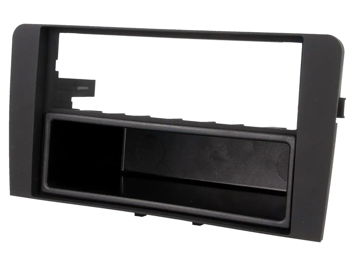 Autoradio-Blende 2-ISO Audi A3 2003->2012 – Schwarz