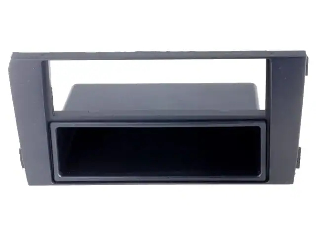 Autoradio-Blende 2-ISO Audi A6 2001/05->2005/05 – Schwarz
