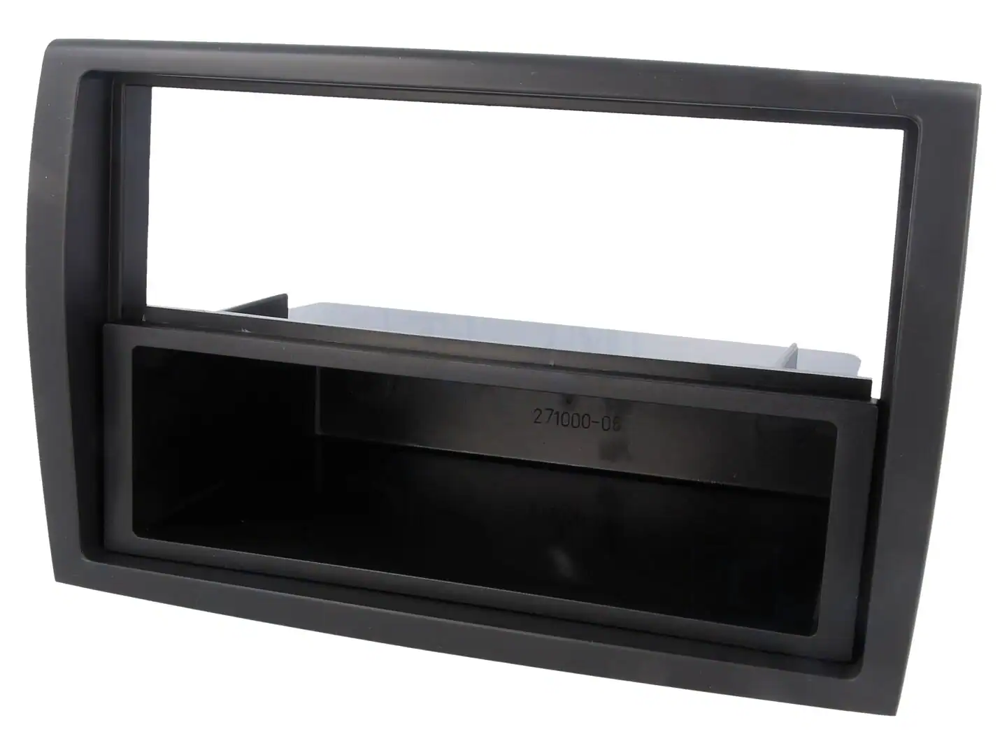 Autoradio-Blende 2-ISO Citroën Jumper 2006->2021 – Schwarz