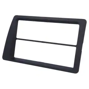Autoradio-Blende 2-ISO Honda Civic Coupe 2001->2005 – Schwarz