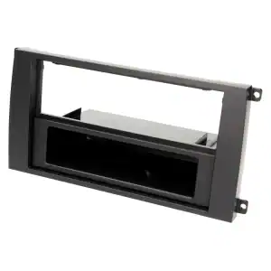Autoradio-Blende 2-ISO Porsche Cayenne 2002->2006 – Schwarz
