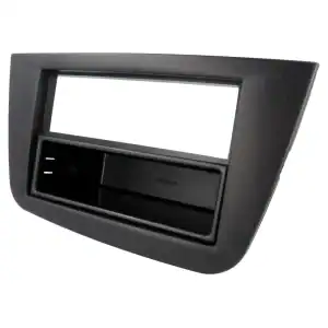 Autoradio-Blende 2-ISO Seat Altea 2004->2015 – Schwarz